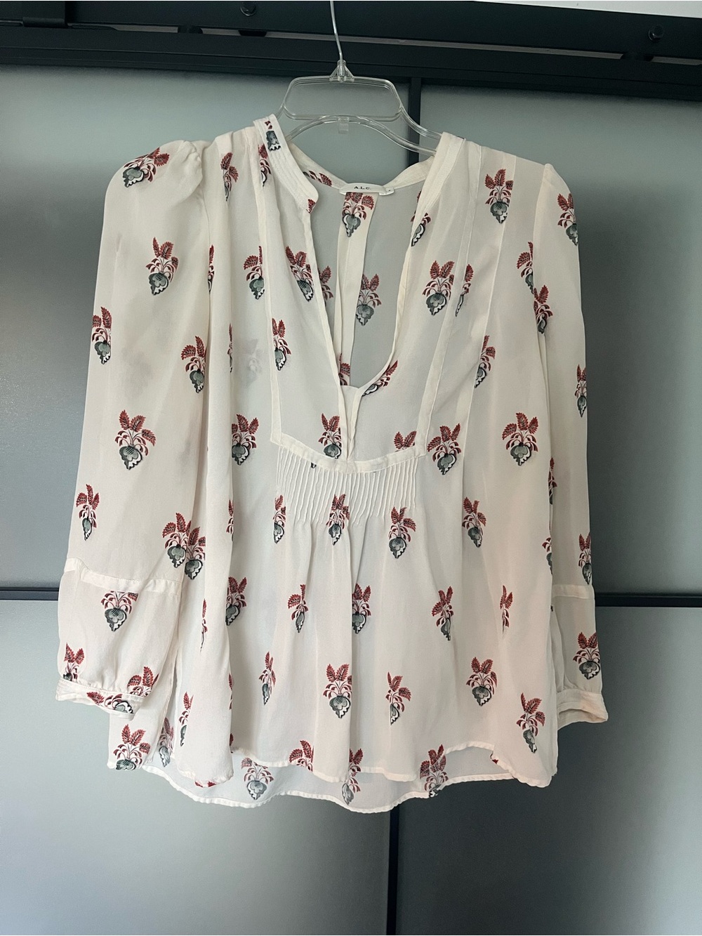 A.L.C. White Blouse